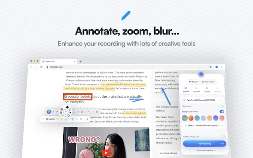 Download Screenity Terbaru – Perekam Layar & Editor Gratis - Screenshot 2