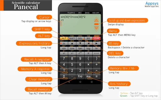 Download Panecal Scientific Calculator Terbaru – Kalkulator Ilmiah - Screenshot 2