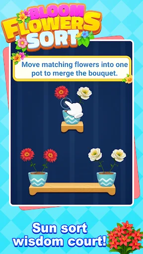 Unduh Bloom Flowers Sort: Lucky Terbaru – Game Puzzle Santai - Screenshot 3