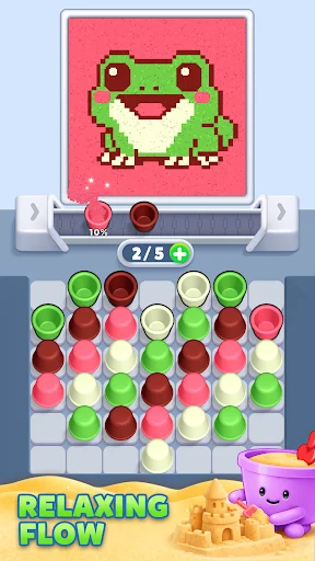 Download Sand Out: Color Sorting Terbaru – Game Puzzle Santai - Screenshot 1