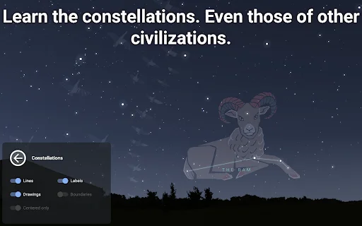 Download Stellarium Mobile Terbaru – Peta Bintang & Astronomi - Screenshot 11