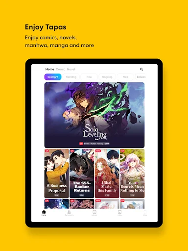Download Tapas – Komik & Novel Terbaru – Baca Manga Gratis - Screenshot 11
