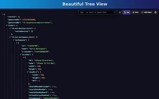 JSON Viewer Pro: Alat Visualisasi & Editor JSON Gratis - Screenshot 2