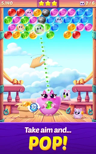Download Cookie Cats Pop Terbaru – Game Puzzle Kucing Lucu - Screenshot 15