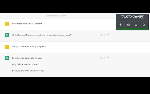 Download Talk-to-ChatGPT Terbaru – Obrolan Suara Gratis - Screenshot 1