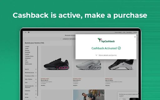 TopCashback UK: Dapatkan Cashback & Voucher Belanja Terbaik - Screenshot 4