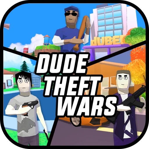 Download Dude Theft Wars Terbaru – Game Open World Seru Gratis