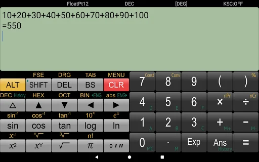 Download Panecal Scientific Calculator Terbaru – Kalkulator Ilmiah - Screenshot 10