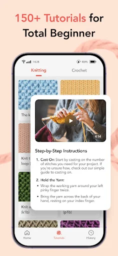 Download YarnPal Crochet untuk Pemula – Tutorial Mudah & Pola Gratis - Screenshot 7