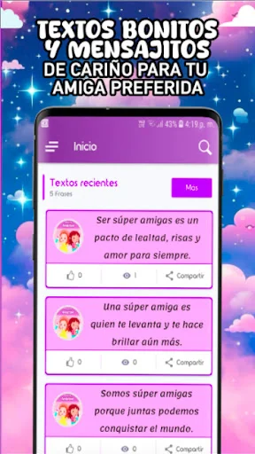Download Frases de Mejores Amigas Terbaru – Kata-Kata Persahabatan - Screenshot 12