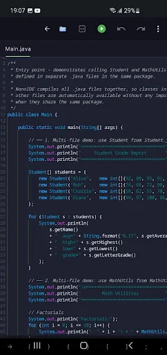 Download Java Kotlin IDE & Compiler Terbaru – Coding Offline - Screenshot 2