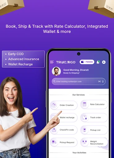 Download Truxcargo Terbaru – Aplikasi Kurir & Logistik Terpercaya - Screenshot 1