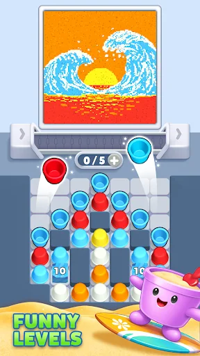 Download Sand Out: Color Sorting Terbaru – Game Puzzle Santai - Screenshot 2