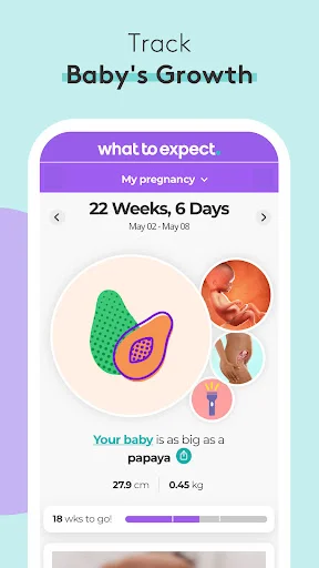 Download Pregnancy Tracker & Baby App – Pantau Kehamilan Gratis - Screenshot 1