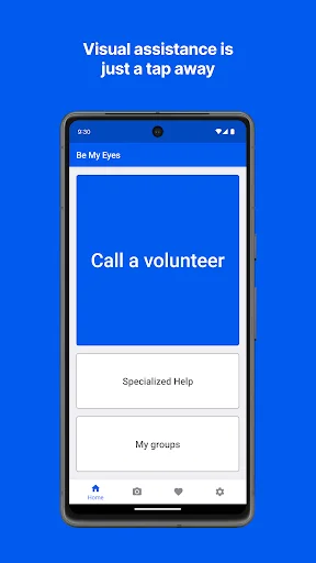 Download Be My Eyes Terbaru – Bantuan Visual Gratis untuk Tunanetra - Screenshot 1
