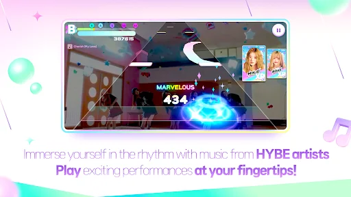 Download Rhythm Hive Terbaru – Game Irama K-POP Terbaik - Screenshot 1