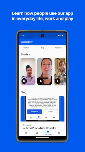 Download Be My Eyes Terbaru – Bantuan Visual Gratis untuk Tunanetra - Screenshot 4