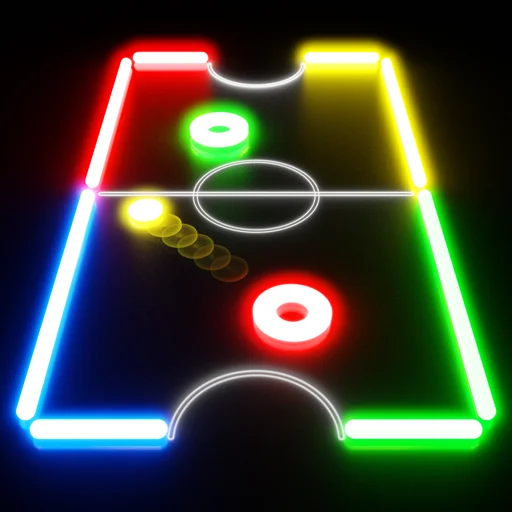 Download Glow Hockey Terbaru – Game Air Hockey Seru & Gratis