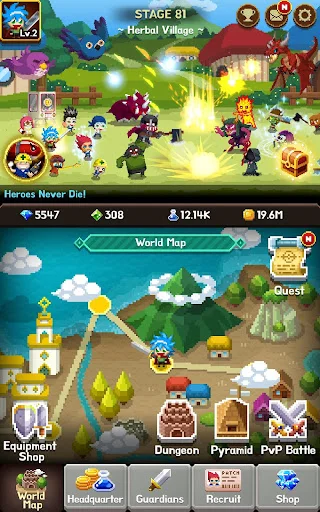 Unduh Videogame Guardians Terbaru – RPG Idle Retro Seru - Screenshot 12