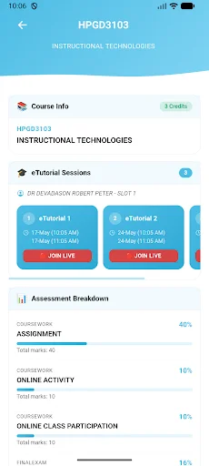 Download myOUM Terbaru – Aplikasi Kuliah Terintegrasi Terbaik - Screenshot 4