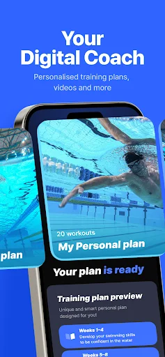 Download SwimUp Terbaru – Pelatih Renang Digital & Latihan Pro - Screenshot 1
