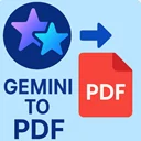Download Gemini to PDF Saver – Ekspor Chat Gemini ke PDF Mudah
