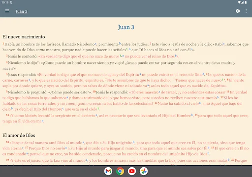 Download NBLA Nueva Biblia d/L Américas APK – Alkitab Spanyol - Screenshot 9