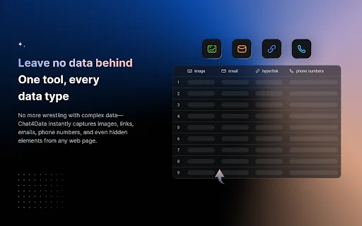 Chat4Data: Scraper Web AI Terbaik Tanpa Coding – Unduh Sekarang - Screenshot 3