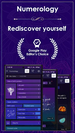 Numerology Rediscover Yourself: Temukan Jati Diri Anda Sekarang - Screenshot 1