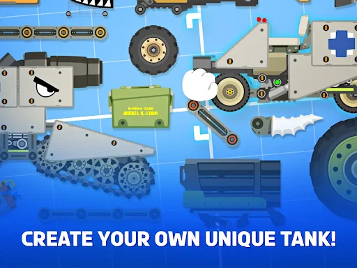Download Super Tank Rumble Terbaru – Bangun Tank & Bertempur - Screenshot 7