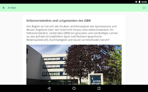 Download Gymnasium Bürgerwiese Dresden – Berita Sekolah Terbaru - Screenshot 6