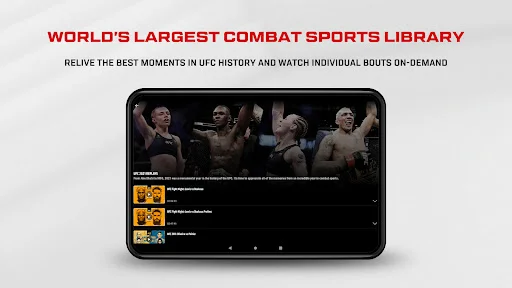 Download UFC Terbaru – Streaming Pertarungan MMA Resmi - Screenshot 11