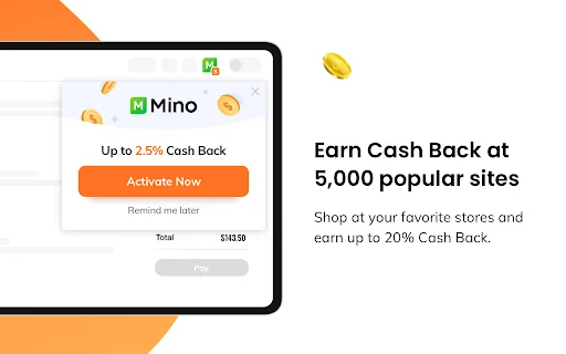 Download Mino: Kupon Otomatis & Cashback Terbaik – Gratis - Screenshot 4