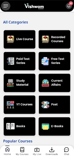 Download Vishwam Live Terbaru – Aplikasi Edukasi Online Gratis - Screenshot 2