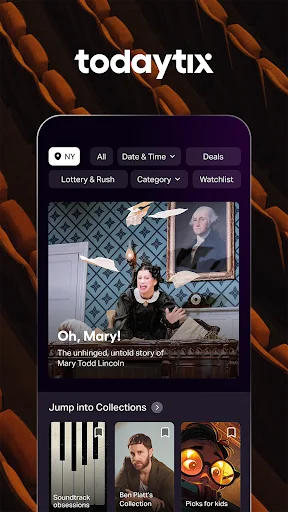 Unduh TodayTix Terbaru – Beli Tiket Teater Terbaik dengan Mudah - Screenshot 1