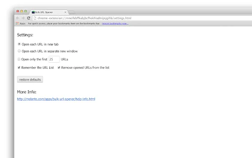 Bulk URL Opener: Buka Banyak Link Sekaligus dengan Cepat - Screenshot 2