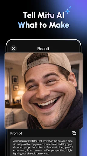 Download Mitu AI: Prank Video Generator Terbaru – Buat Video Lucu - Screenshot 3