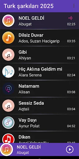 Download Turk Şarkıları 2025 Terbaru – Musik Offline Gratis - Screenshot 1