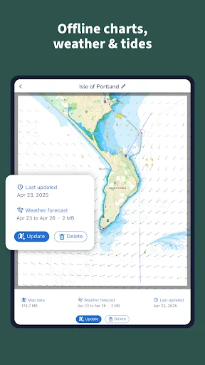 Download Savvy Navvy: Navigasi Laut & Peta GPS Kapal Terbaik - Screenshot 10