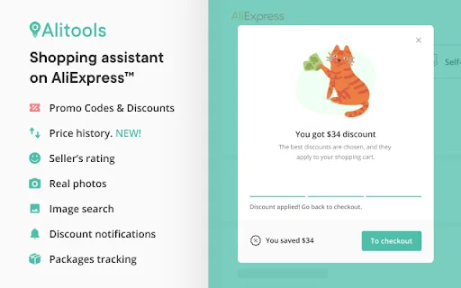Alitools Shopping Assistant – Cek Harga & Promo AliExpress - Screenshot 1