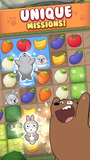 Download We Bare Bears Match3 Repairs Terbaru – Puzzle Seru - Screenshot 2