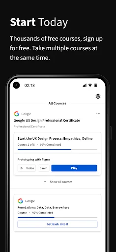 Download Coursera Terbaru – Kursus & Sertifikat Universitas - Screenshot 5