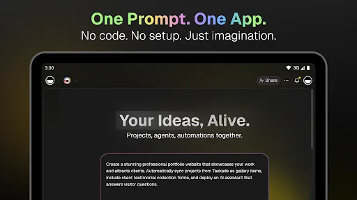 Download Taskade Terbaru – Ubah Ide Jadi Aplikasi AI Gratis - Screenshot 3