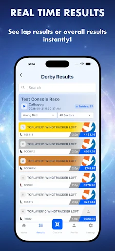 Unduh Wing Tracker Terbaru – Manajemen Balap Merpati Profesional - Screenshot 4