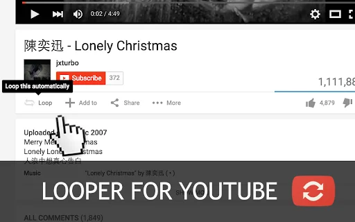Looper for YouTube Terbaru – Putar Ulang Video Otomatis - Screenshot 3