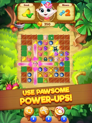 Download Tropicats: Tropical Match3 Terbaru – Game Puzzle Kucing - Screenshot 12