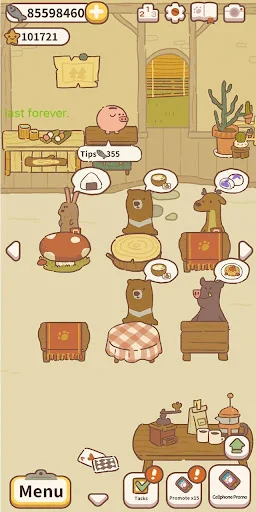Download Animal Restaurant Terbaru – Game Simulasi Kucing Lucu - Screenshot 7