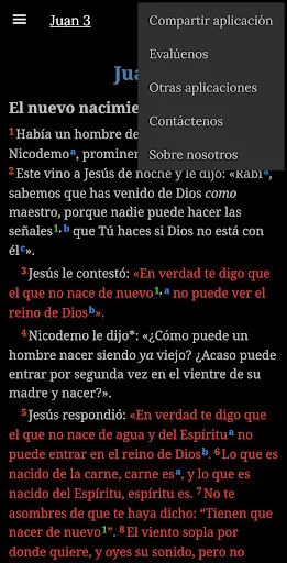 Download NBLA Nueva Biblia d/L Américas APK – Alkitab Spanyol - Screenshot 8