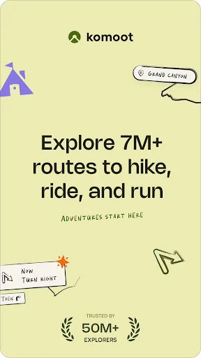 Download Komoot Terbaru – Rencanakan Rute Sepeda & Hiking Anda - Screenshot 1