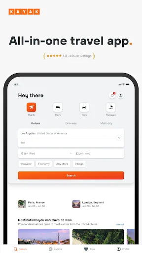 Download KAYAK: Cek Tiket Pesawat & Hotel Murah Terbaru - Screenshot 8